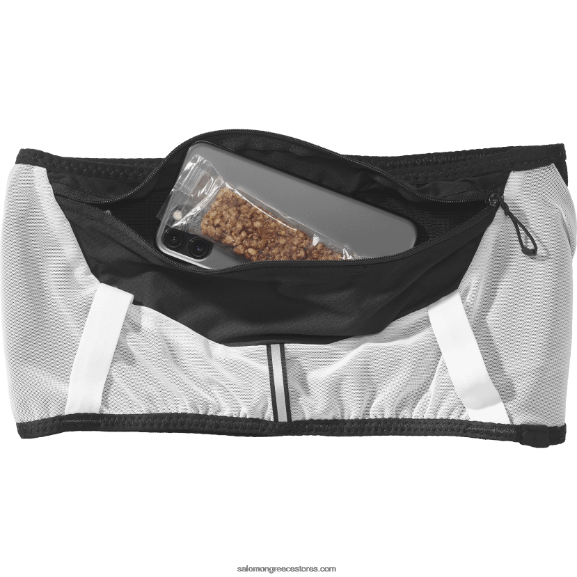 ανδρική ζώνη - adv skin race σημαία Salomon μαύρο άσπρο DXFPHB316