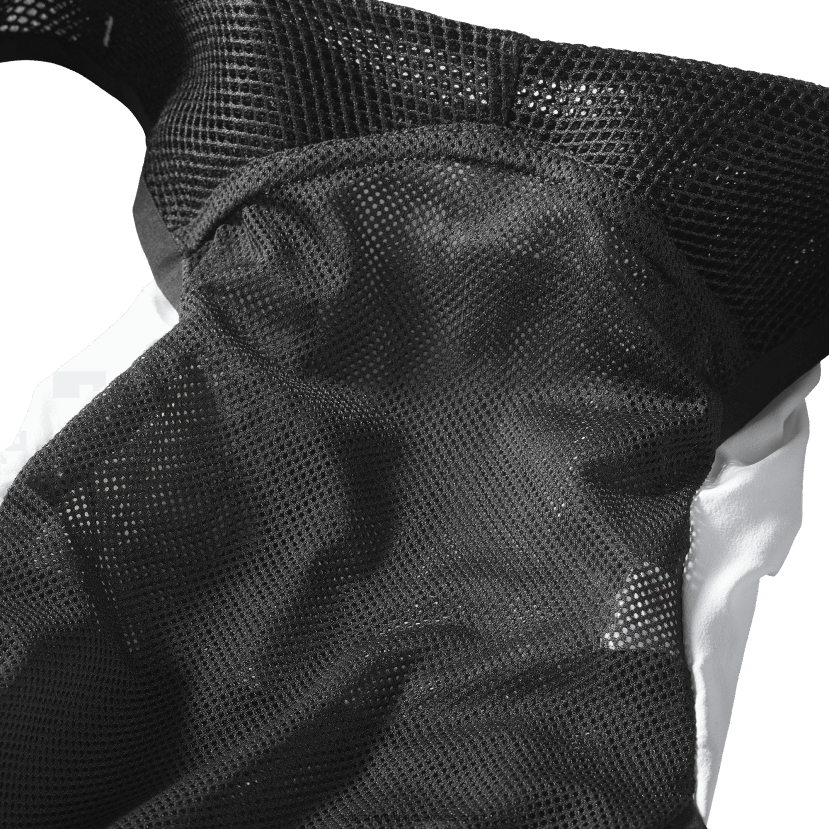 ανδρικό γιλέκο τρεξίματος με φλάκες που περιλαμβάνονται - σημαία αγώνων sense pro 10 Salomon άσπρο μαύρο DXFPHB314