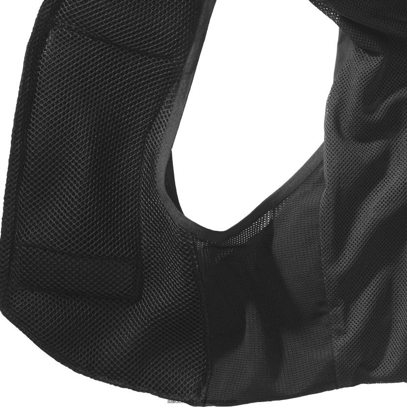 ανδρικό γιλέκο τρεξίματος με φλάκες που περιλαμβάνονται - sense pro 5 Salomon μαύρο/έβενο DXFPHB338