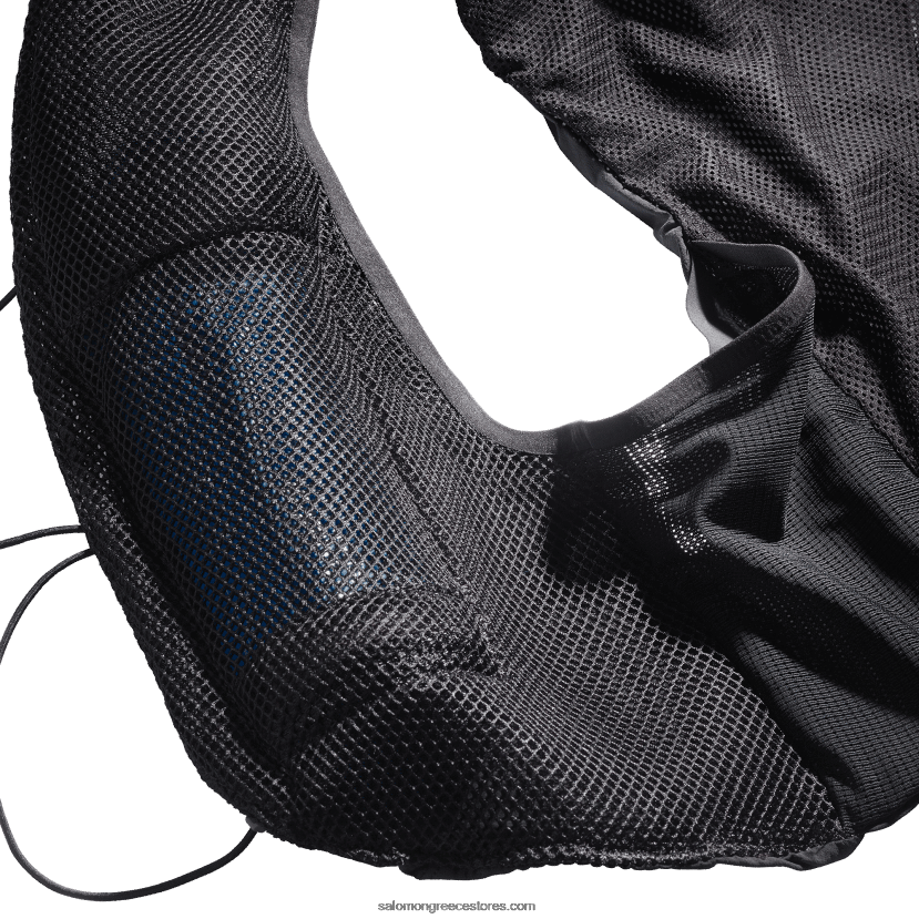 ανδρικό γιλέκο τρεξίματος με φλάκες που περιλαμβάνονται - sense pro 5 Salomon μαύρο/έβενο DXFPHB338