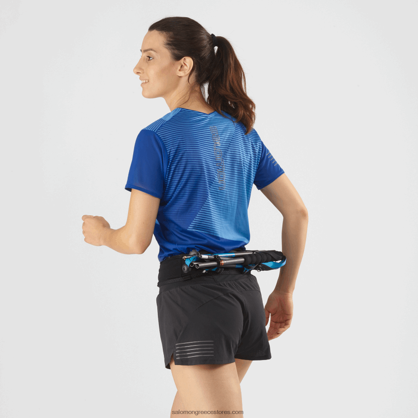 ανδρική ζώνη - sense pro Salomon μαύρο/έβενο DXFPHB334