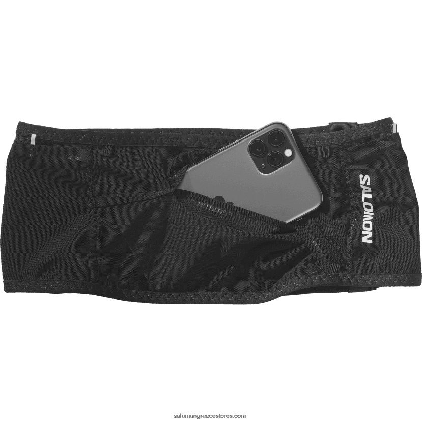 ανδρική ζώνη - sense pro Salomon μαύρο/έβενο DXFPHB334