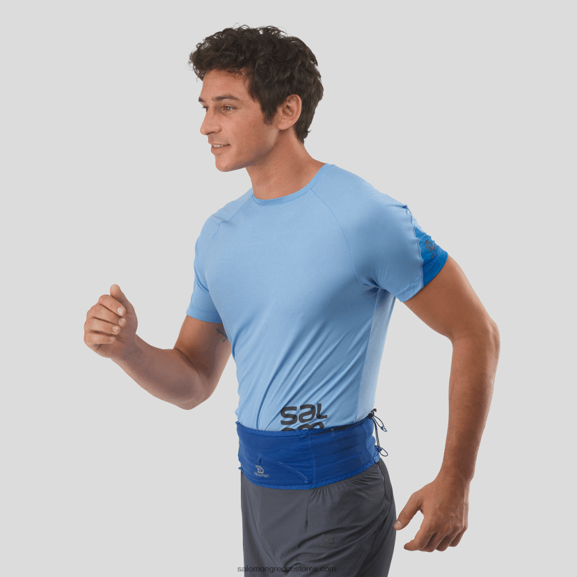 ανδρική ζώνη - sense pro Salomon ναυτικό γαλάζιο/έβενο/λουλακί διάθεσης DXFPHB335