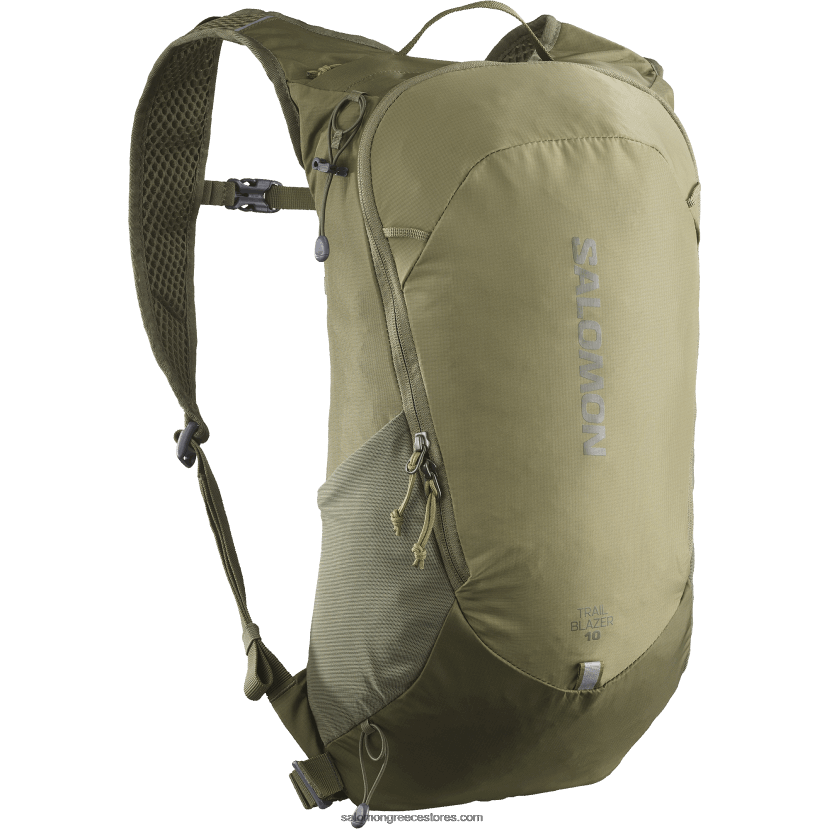 ανδρική καθημερινή τσάντα - trailblazer 10 Salomon μαρτίνι ελιά/ελιά νύχτα/έβενο DXFPHB363