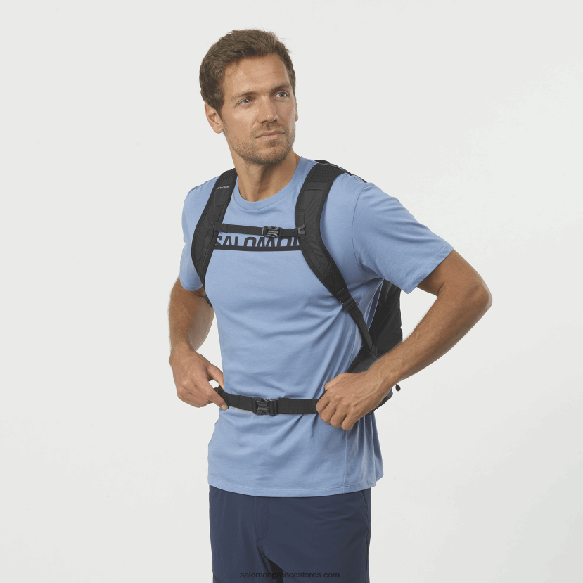 ανδρική καθημερινή τσάντα - trailblazer 20 Salomon μαύρος DXFPHB375