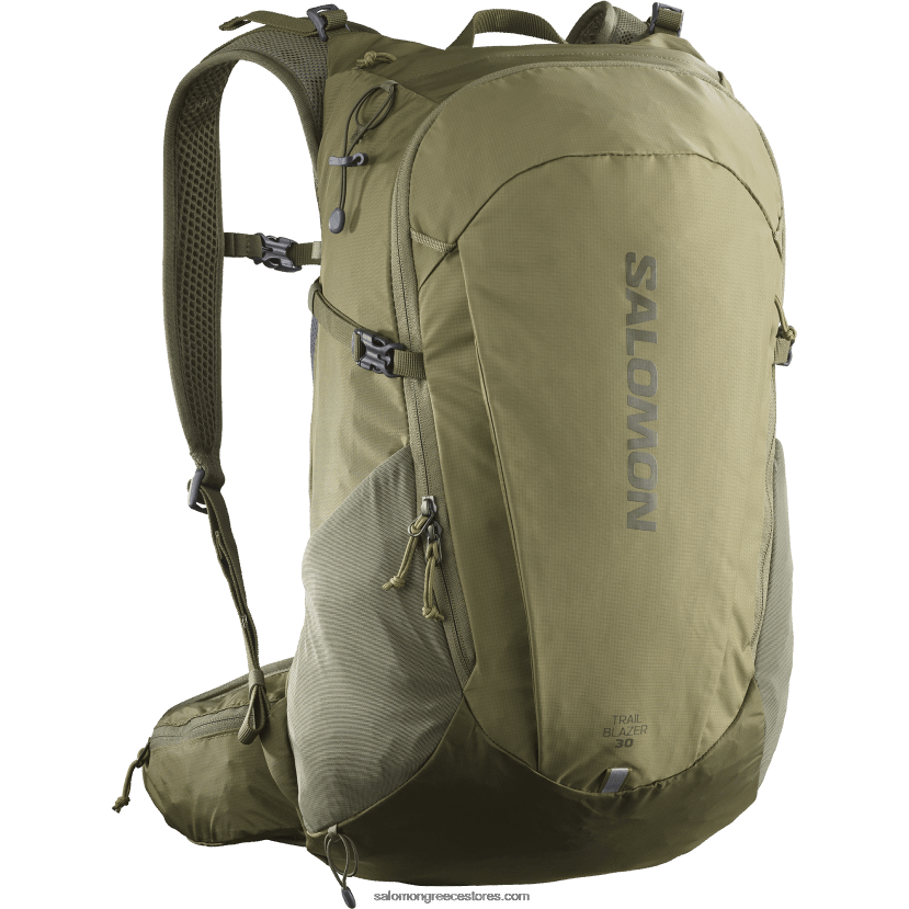 ανδρική καθημερινή τσάντα - trailblazer 30 Salomon μαρτίνι ελιά/ελιά νύχτα/έβενο DXFPHB369