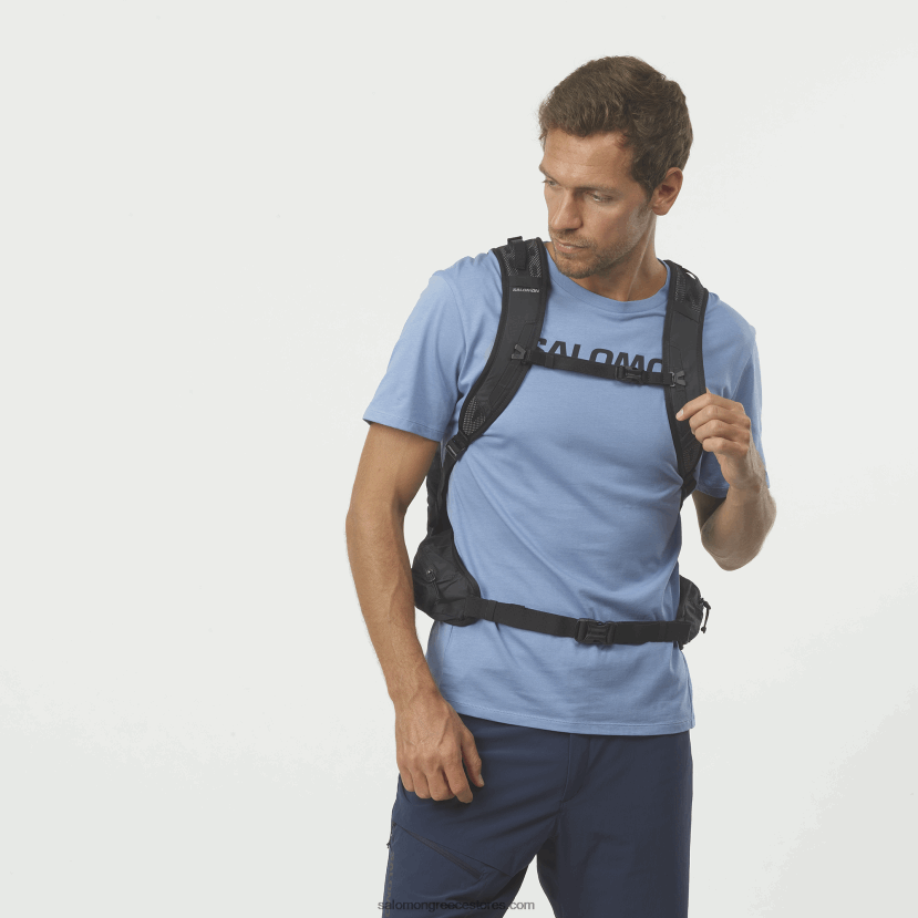 ανδρική καθημερινή τσάντα - trailblazer 30 Salomon μαύρος DXFPHB371