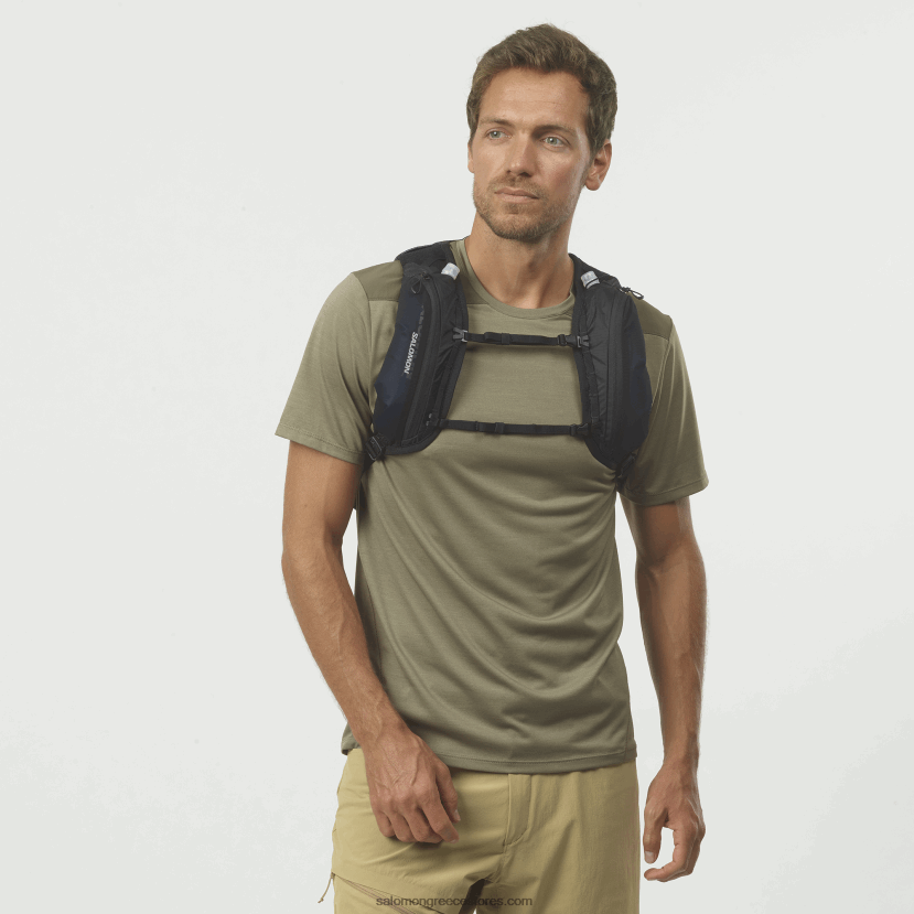 ανδρική τσάντα πεζοπορίας - xt 6 Salomon μαύρος DXFPHB380