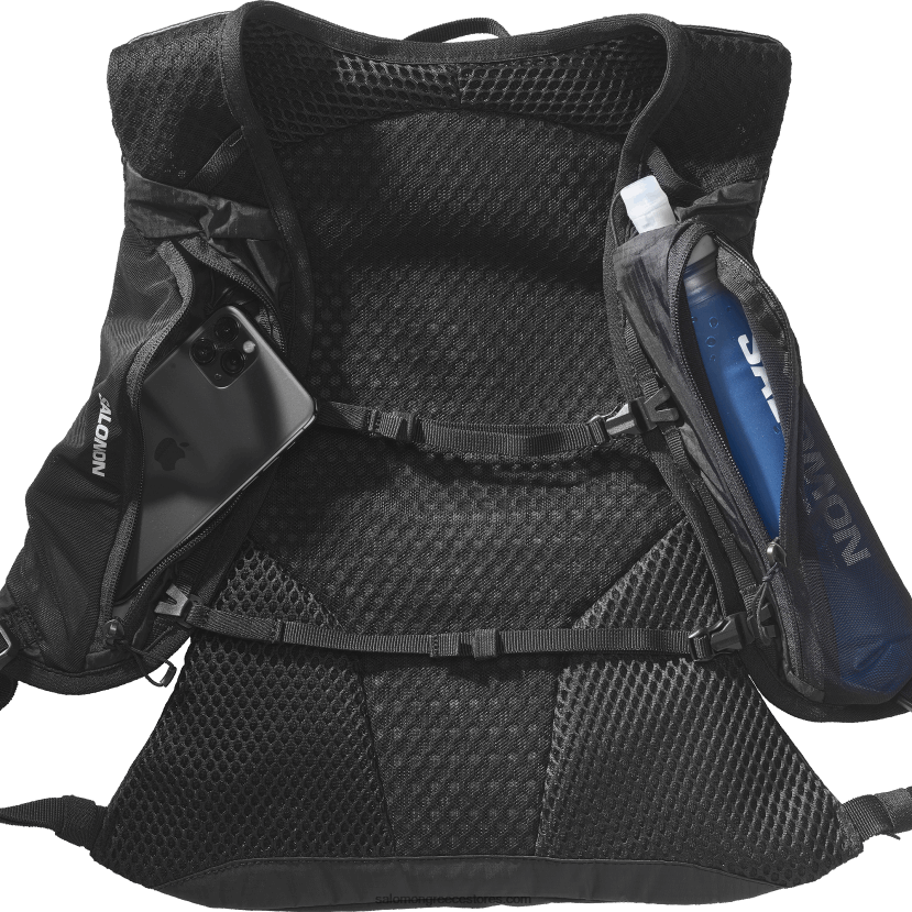 ανδρική τσάντα πεζοπορίας - xt 6 Salomon μαύρος DXFPHB380