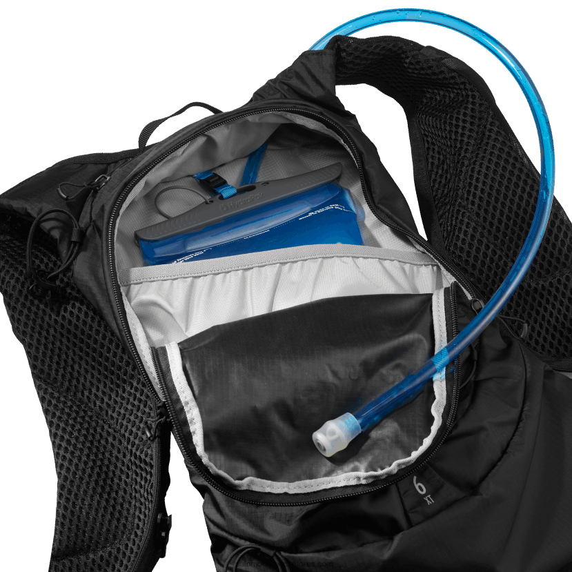 ανδρική τσάντα πεζοπορίας - xt 6 Salomon μαύρος DXFPHB380