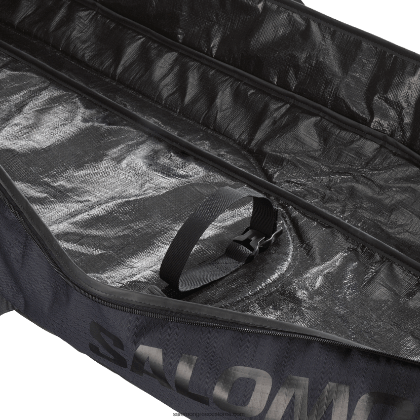 ανδρική τσάντα σκι - επέκταση 1p με επένδυση 160-210 Salomon μαύρος DXFPHB408
