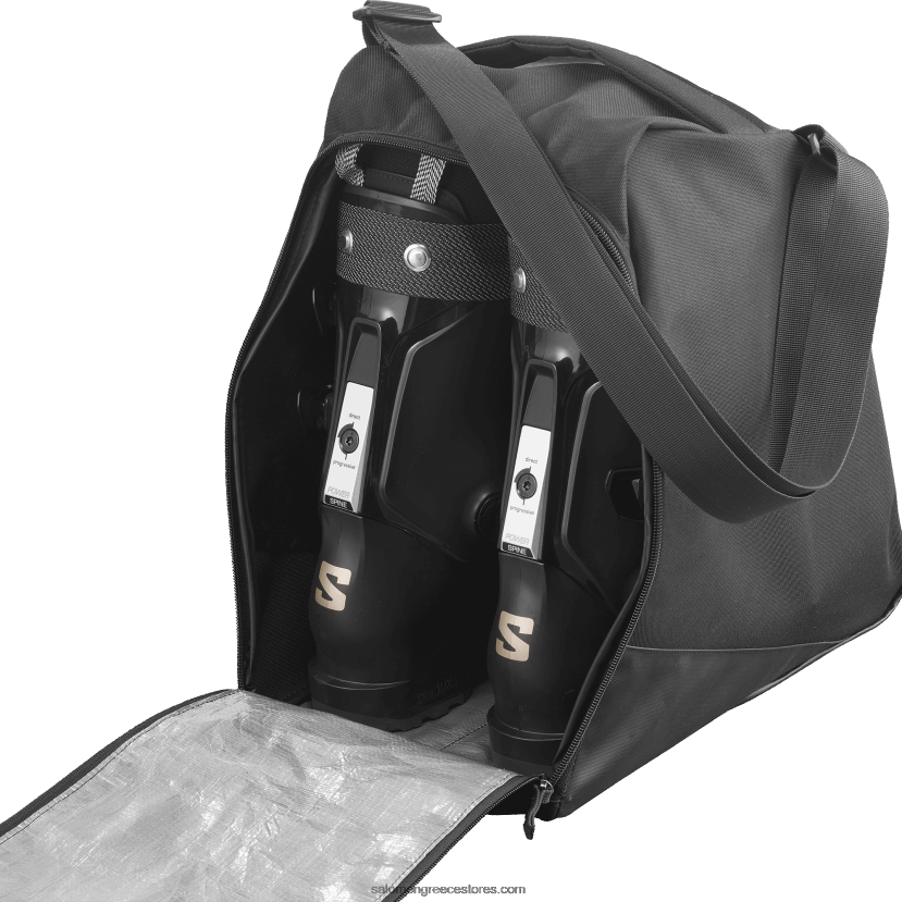 ανδρική τσάντα για μπότες σκι - γνήσιος ταχυτήτων Salomon μαύρος DXFPHB409