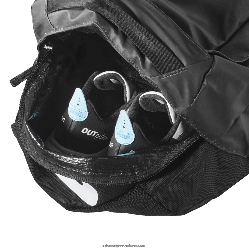 ανδρική τσάντα ταξιδιού - duffel outlife 45 Salomon μαύρος DXFPHB406