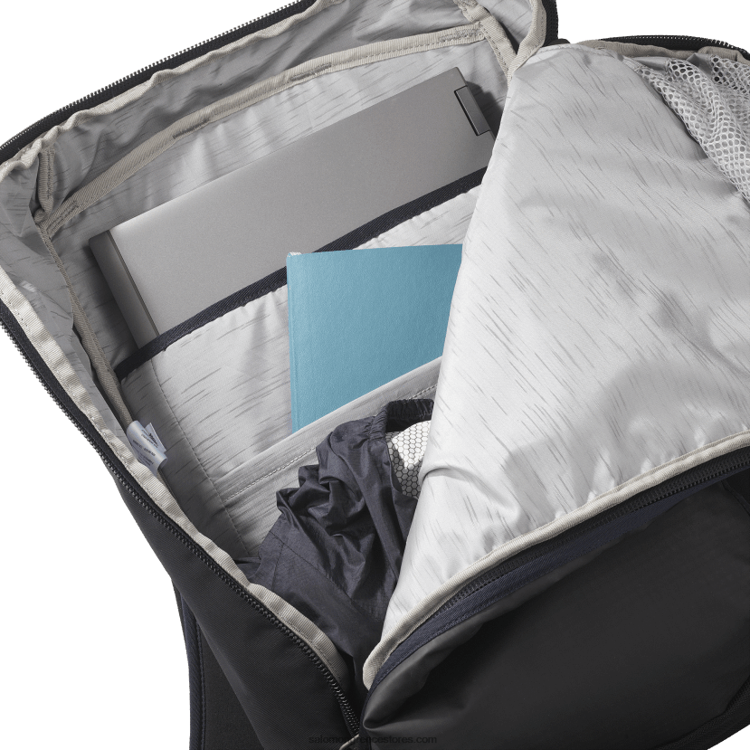 ανδρική τσάντα ταξιδιού - πακέτο outlife 20 Salomon μαύρος DXFPHB403