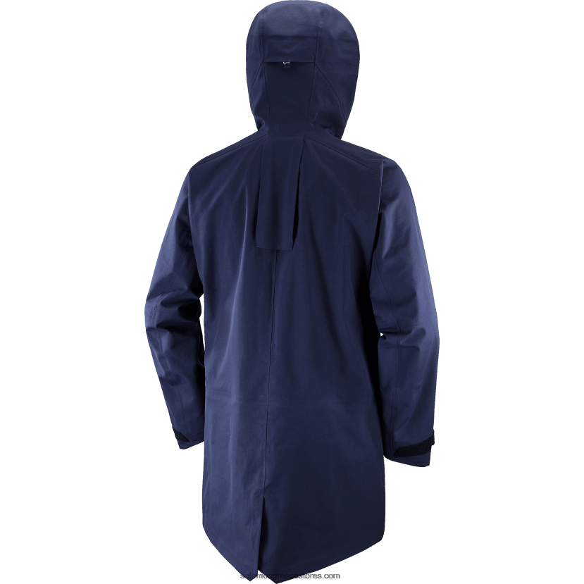 ανδρικό μπουφάν με κέλυφος - στάση μήκους 3 λίτρων Salomon νυχτερινός ουρανός/ψητό κάσιους DXFPHB551