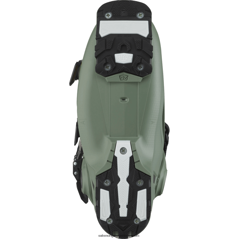 ανδρικές μπότες freeride - shift pro 100 at Salomon λαδιού πράσινο/μαύρο/ηλιακή ενέργεια DXFPHB1232