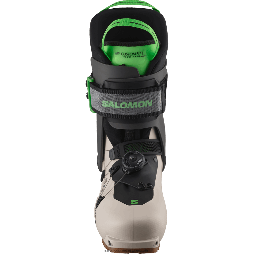 ανδρικές μπότες τουρισμού - mtn summit pro Salomon βροχερή μέρα/μπελούγκα/παστέλ νέον πράσινο 1 DXFPHB1221