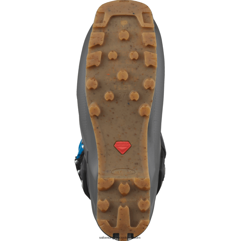 ανδρικές μπότες τουρισμού - s/lab mtn summit Salomon μαύρο/ανθρακί/υπερβατικό μπλε DXFPHB1216