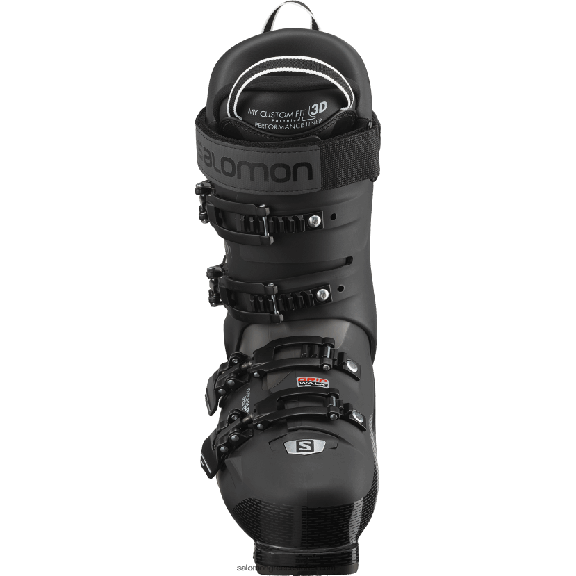 ανδρικές μπότες στην πίστα - s/pro hv 100 Salomon μαύρο/μπελούγκα/γκρι DXFPHB1229
