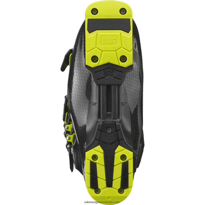 ανδρικές μπότες στην πίστα - s/pro mv 110 Salomon μαύρο/όξινο πράσινο/σκούρο ασημί μεταλλικά05 DXFPHB1231