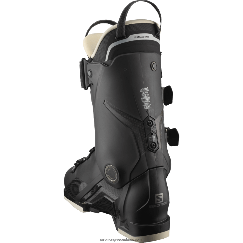 ανδρικές μπότες στην πίστα - s/pro mv 120 Salomon μαύρη/βροχερή μέρα/μπελούγκα DXFPHB1223