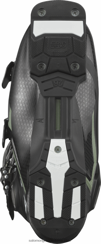 ανδρικές μπότες επί πίστας - s/pro mv 90 cs Salomon μαύρο/λαδί πράσινο/άσπρο DXFPHB1240