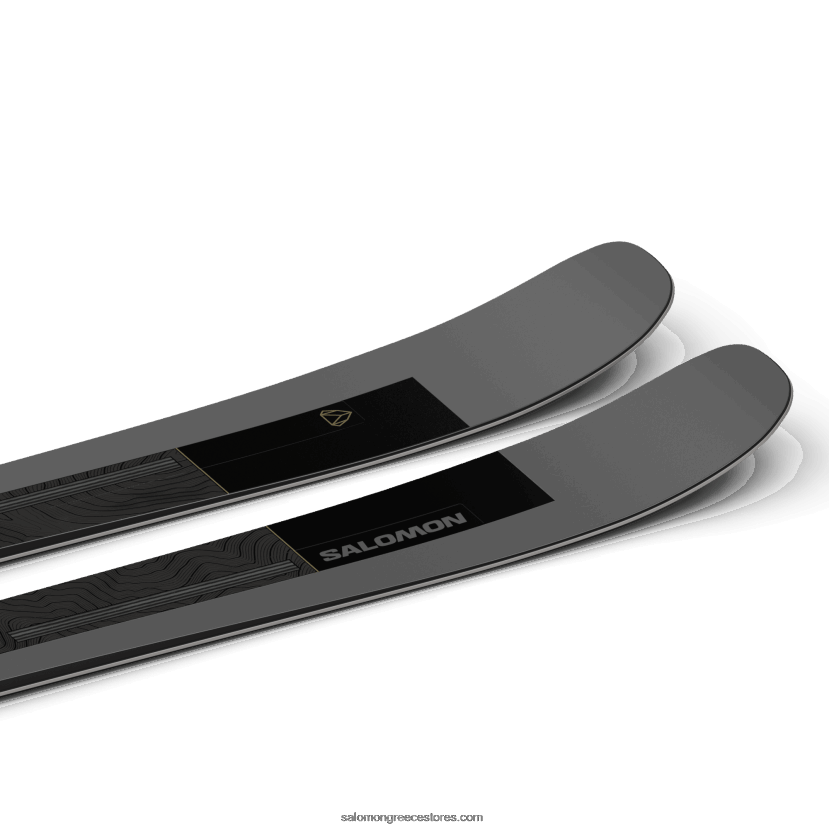 ανδρικά σκι παντός βουνού - στάση 96 Salomon μαύρο/σκούρο γκρι/παλό kakhi metallic DXFPHB1213