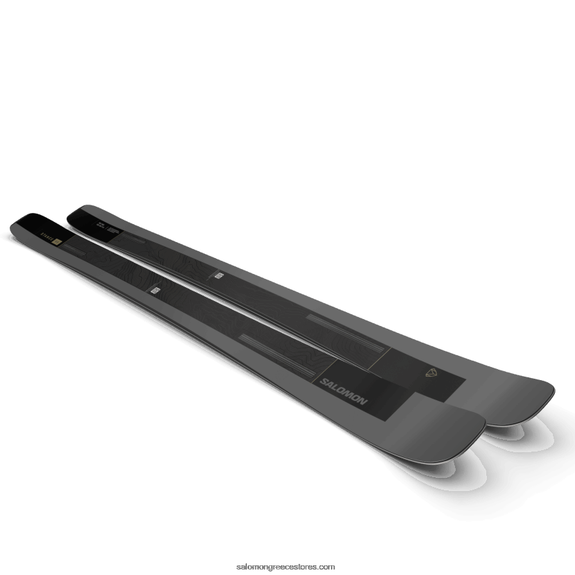 ανδρικά σκι παντός βουνού - στάση 96 Salomon μαύρο/σκούρο γκρι/παλό kakhi metallic DXFPHB1213