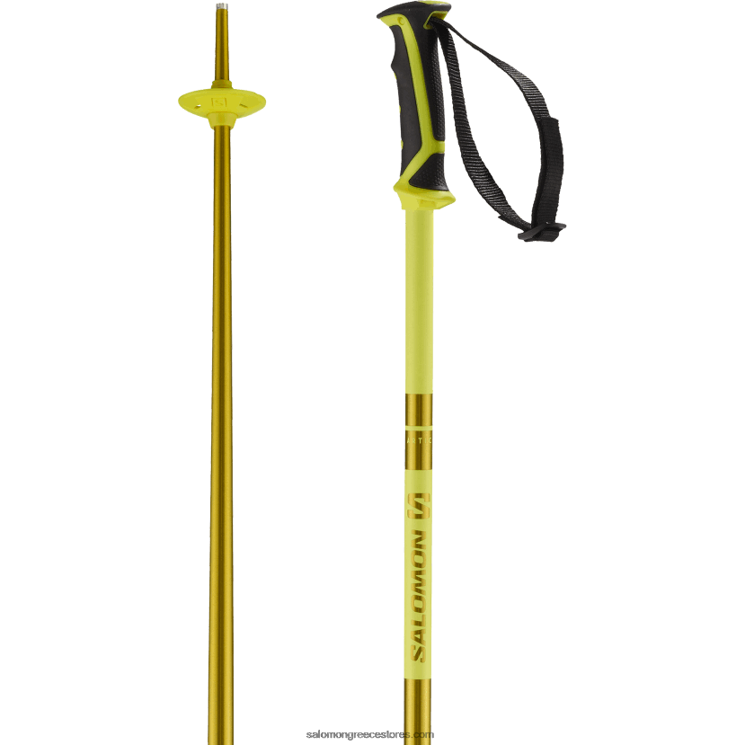 αλπικοί πόλοι ανδρών - Αρκτική Salomon κίτρινος DXFPHB1256
