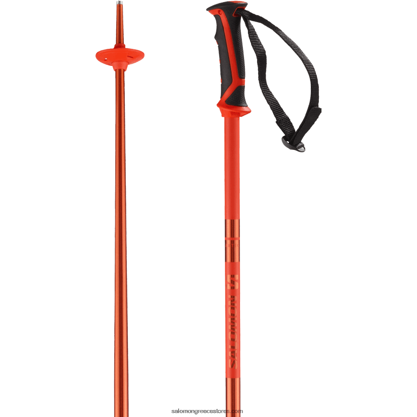 αλπικοί πόλοι ανδρών - Αρκτική Salomon πορτοκάλι DXFPHB1259