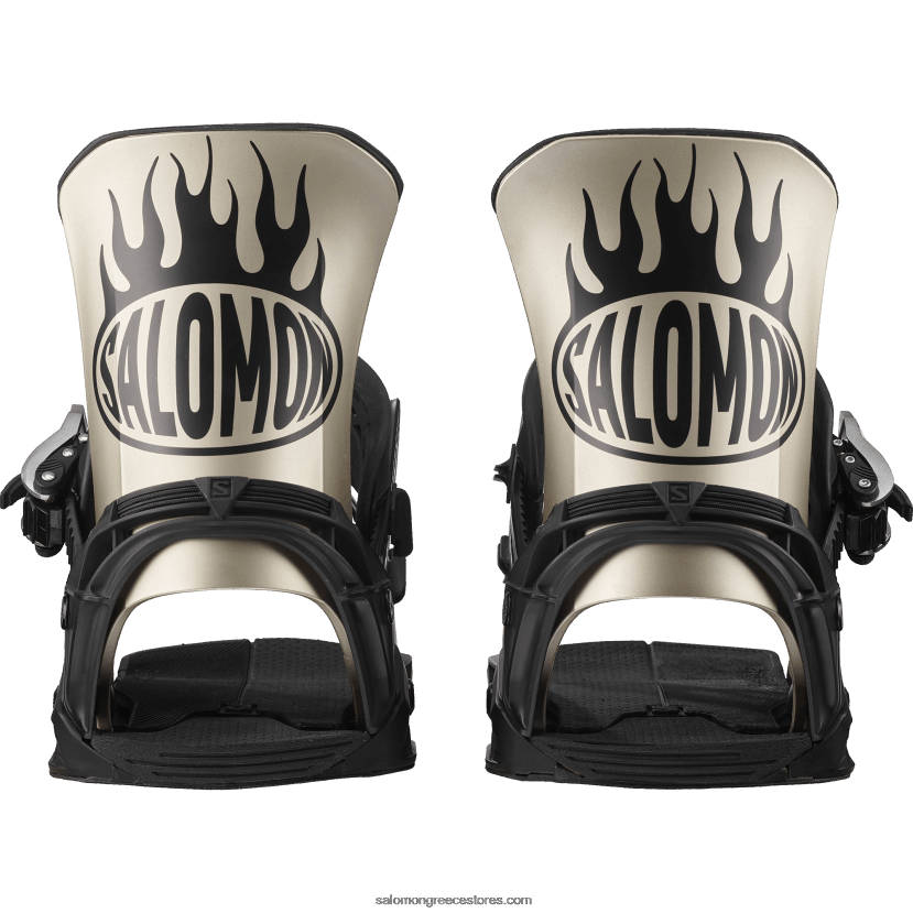 δεσίματα snowboard ανδρών - ομάδα επαγγελματιών περιοχής Salomon μεταλλικός χρυσός DXFPHB619