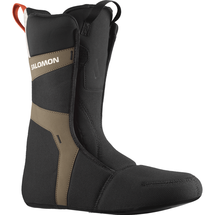 ανδρικές μπότες snowboard - echo dual boa wide Salomon στρατός πράσινο-x/μαύρη/βροχερή μέρα DXFPHB592