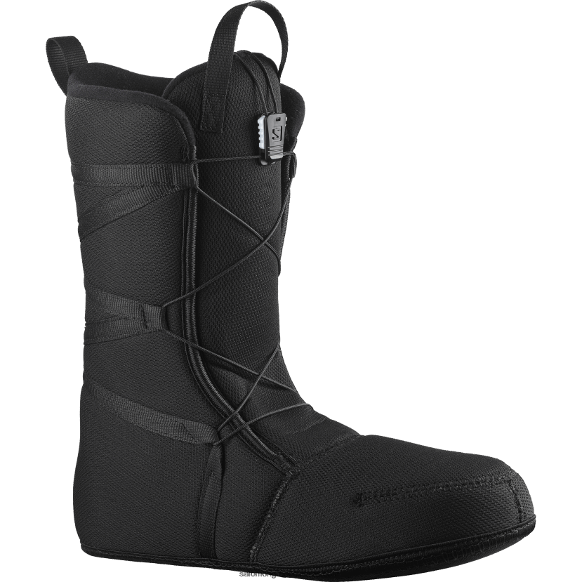 ανδρικές μπότες snowboard - faction boa Salomon γκρι/μαύρο/άσπρο DXFPHB599