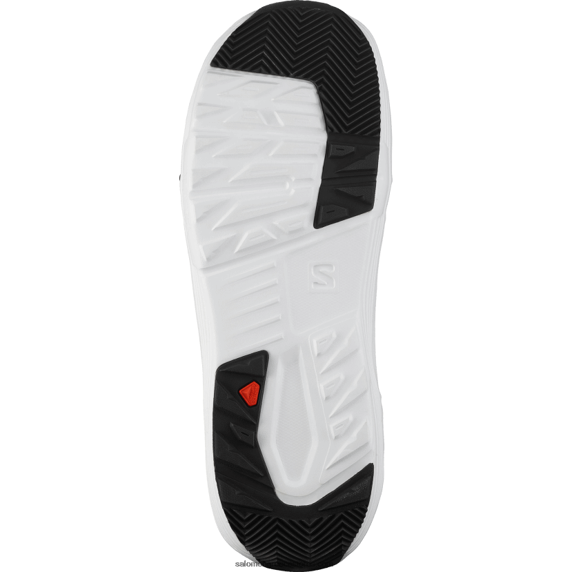 ανδρικές μπότες snowboard - launch boa sj boa Salomon χρυσοκίτρινο/μαύρο/άσπρο DXFPHB588