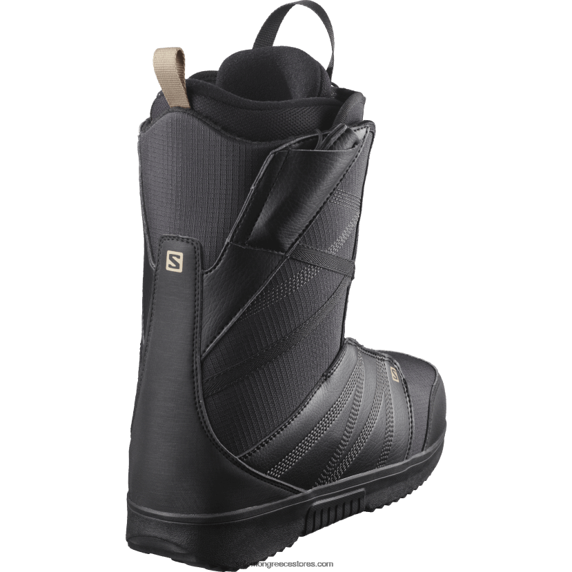 ανδρικές μπότες snowboard - titan Salomon μαύρο/ψητό κάσιους DXFPHB596