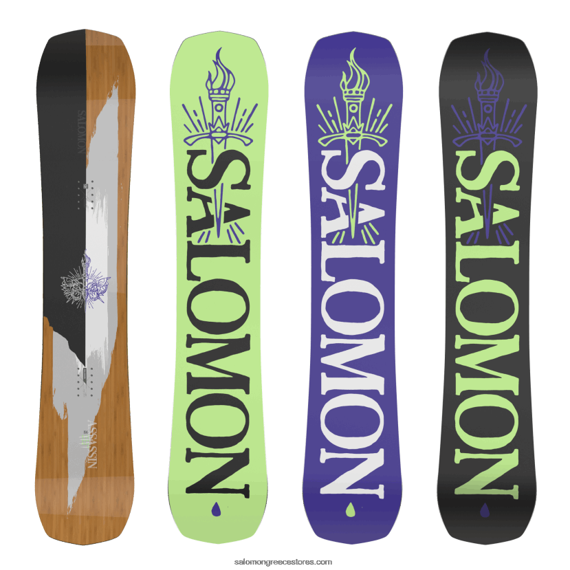 ανδρικό πάρκο & freestyle snowboard - δολοφόνος Salomon l47017100 DXFPHB577