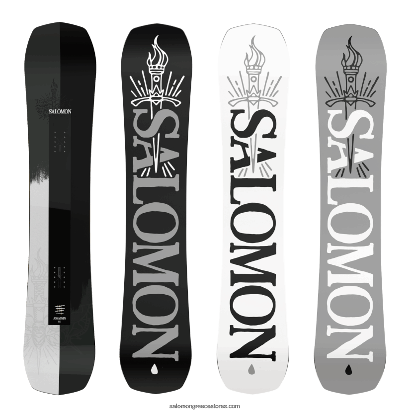 ανδρικό πάρκο & freestyle snowboard - assassin pro Salomon l47017200 DXFPHB575