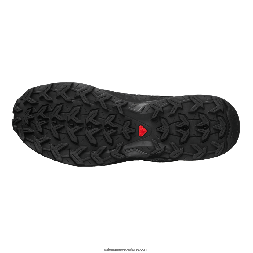 ανδρικά αθλητικά παπούτσια - στέγαστρο χαμηλό δέρμα Salomon μαύρο/μαγνήτης DXFPHB171