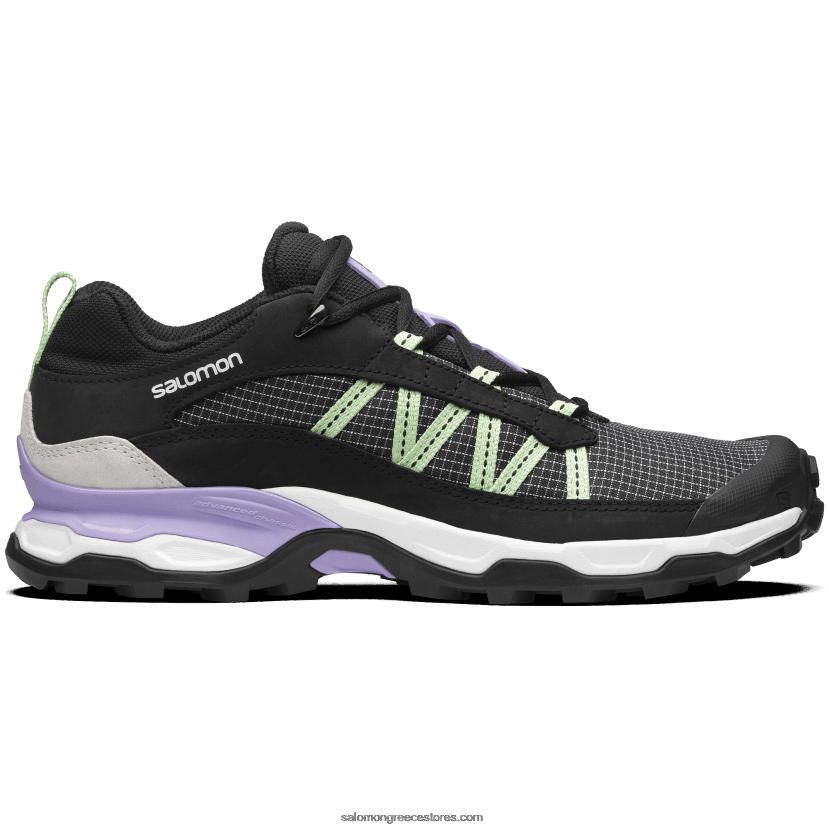 ανδρικά αθλητικά παπούτσια - στέγαστρο χαμηλό δέρμα Salomon μαύρο/άσπρο/πράσινο πατίνα DXFPHB172