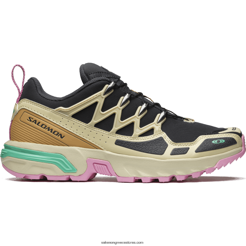 ανδρικά αθλητικά παπούτσια - acs + Salomon έβενος/βρύα/βισκαϊκό πράσινο DXFPHB144