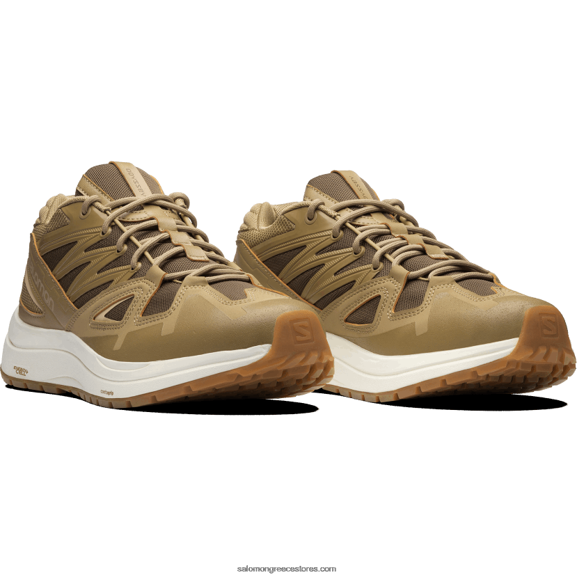 ανδρικά παπούτσια πεζοπορίας - odyssey 1 advanced Salomon φύκια/φοίνικας ερήμου/πάγος βανίλιας DXFPHB224