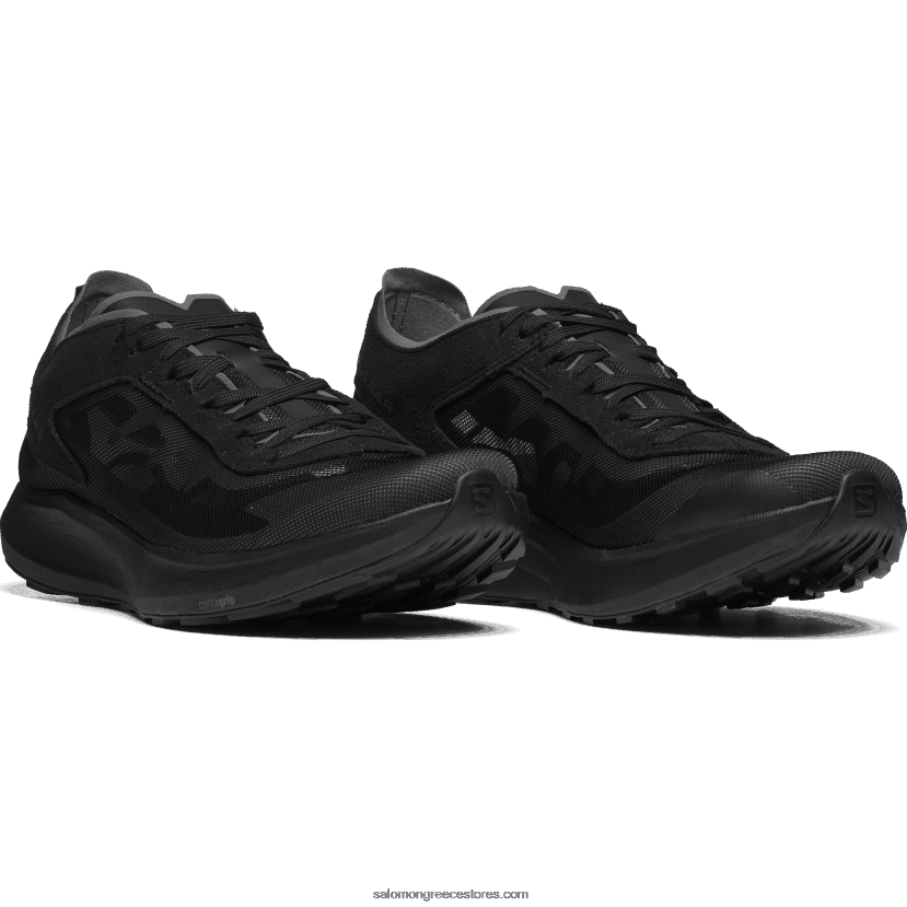 ανδρικά αθλητικά παπούτσια - pulsar prg Salomon μαύρο/κασσίτερο DXFPHB160