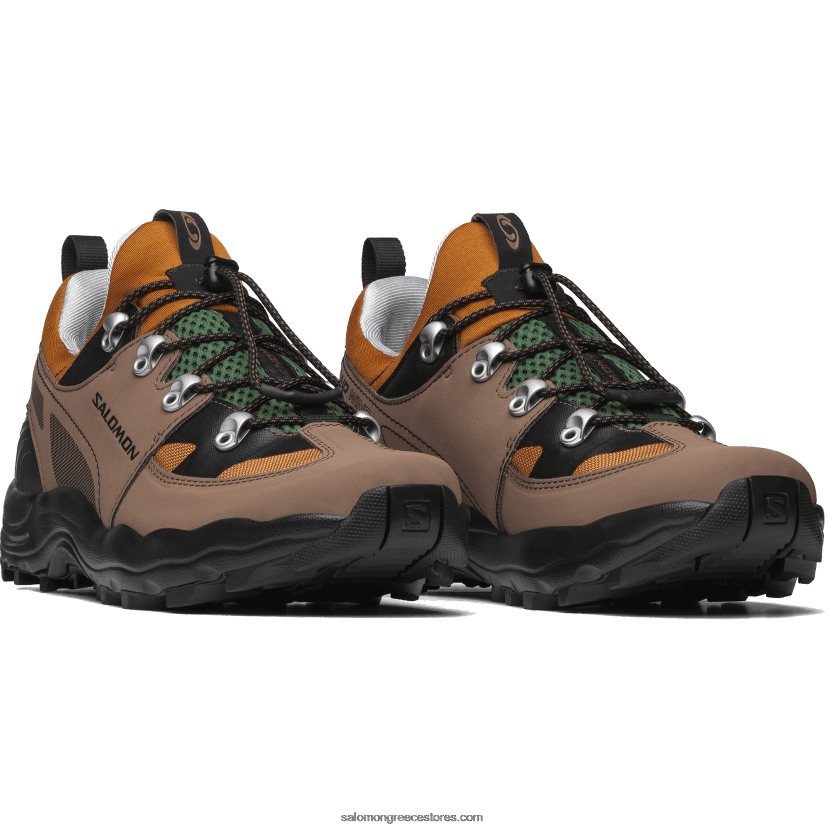 ανδρικά αθλητικά παπούτσια - raid wind 75ο Salomon χρυσή δρυς/βελανίδι/μαύρο DXFPHB161