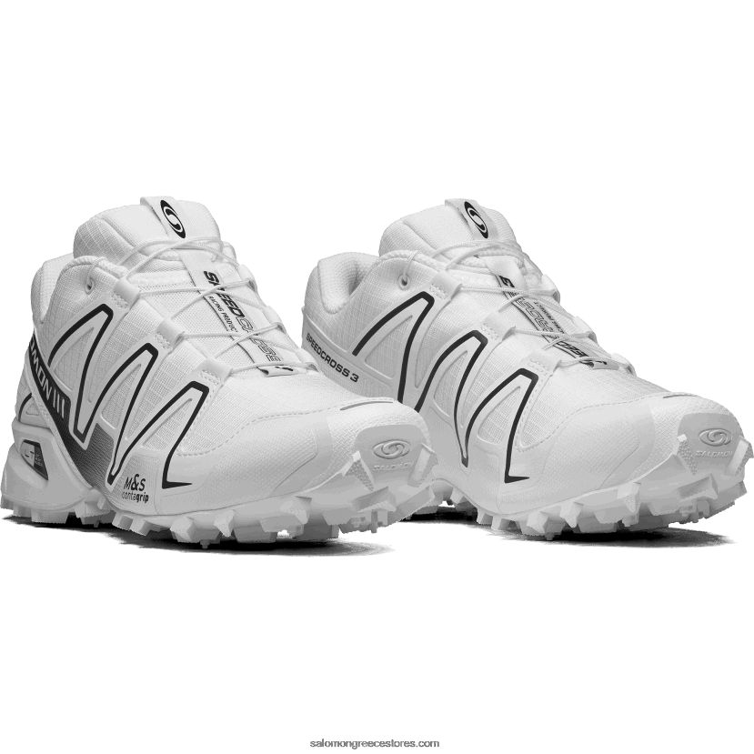 ανδρικά αθλητικά παπούτσια - speedcross 3 Salomon λευκό/κράμα DXFPHB178