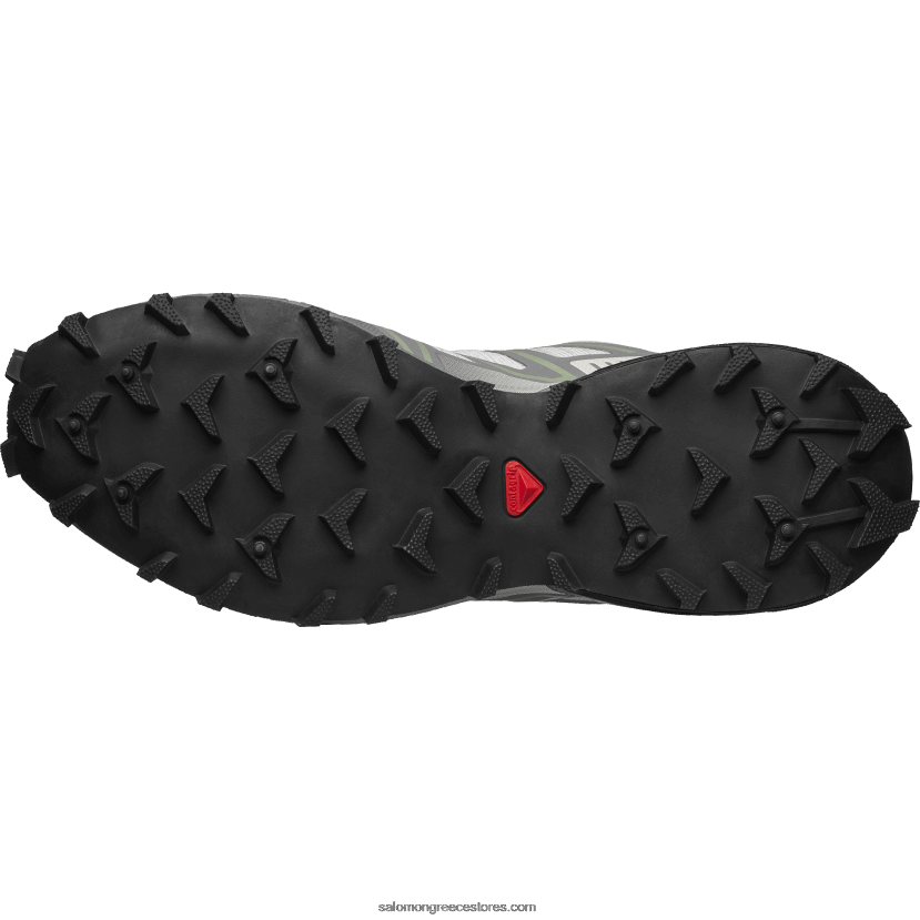 ανδρικά αθλητικά παπούτσια - speedcross 3 Salomon σεληνιακός βράχος/κασσίτερος/κρίνος DXFPHB180