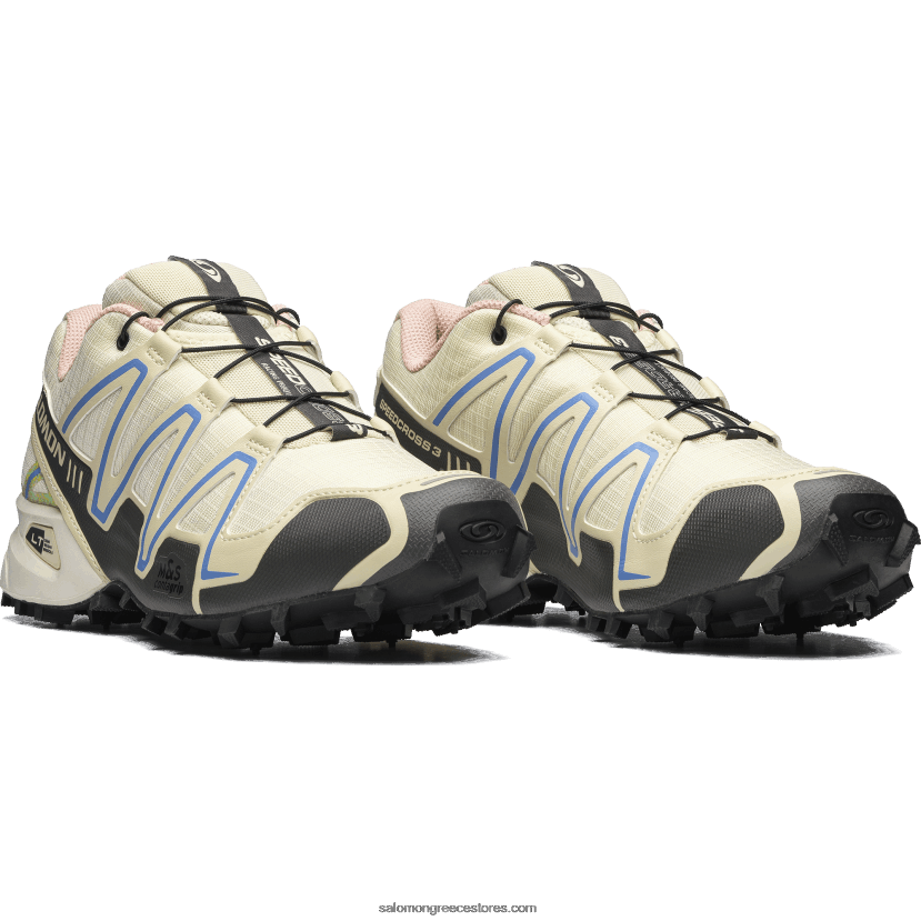 ανδρικά αθλητικά παπούτσια - speedcross 3 mindful Salomon σκώρος/πάγος βανίλιας/ουρανός της Γρανάδας DXFPHB147