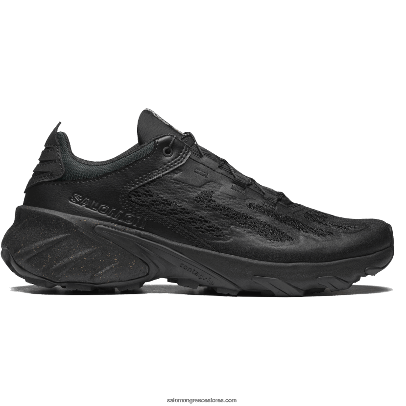 ανδρικά αθλητικά παπούτσια - speedverse prg Salomon μαύρο/κράμα DXFPHB116