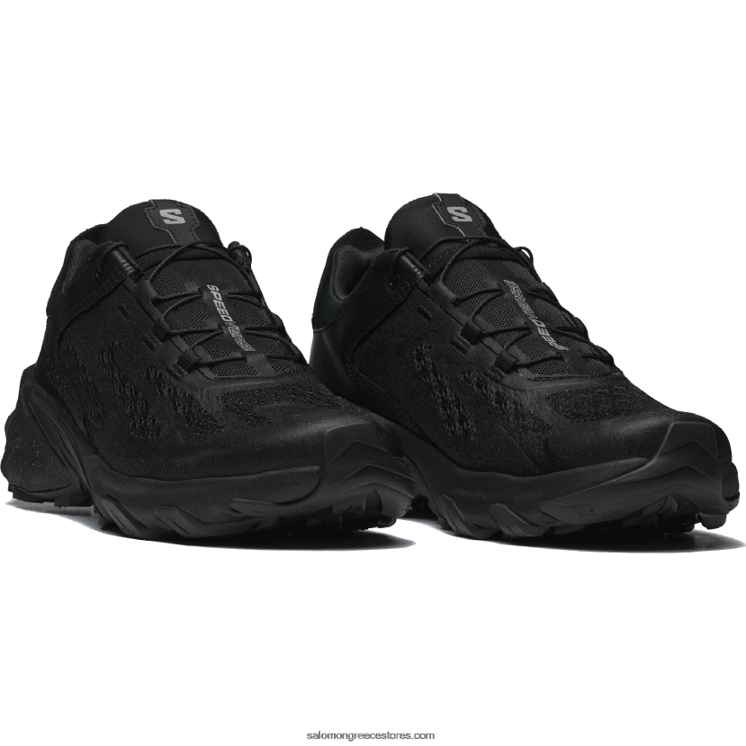 ανδρικά αθλητικά παπούτσια - speedverse prg Salomon μαύρο/κράμα DXFPHB116