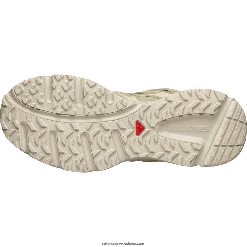 ανδρικά αθλητικά παπούτσια - x-mission 4 suede Salomon κασσίτερος / βρύα γκρι / σκόρος DXFPHB167