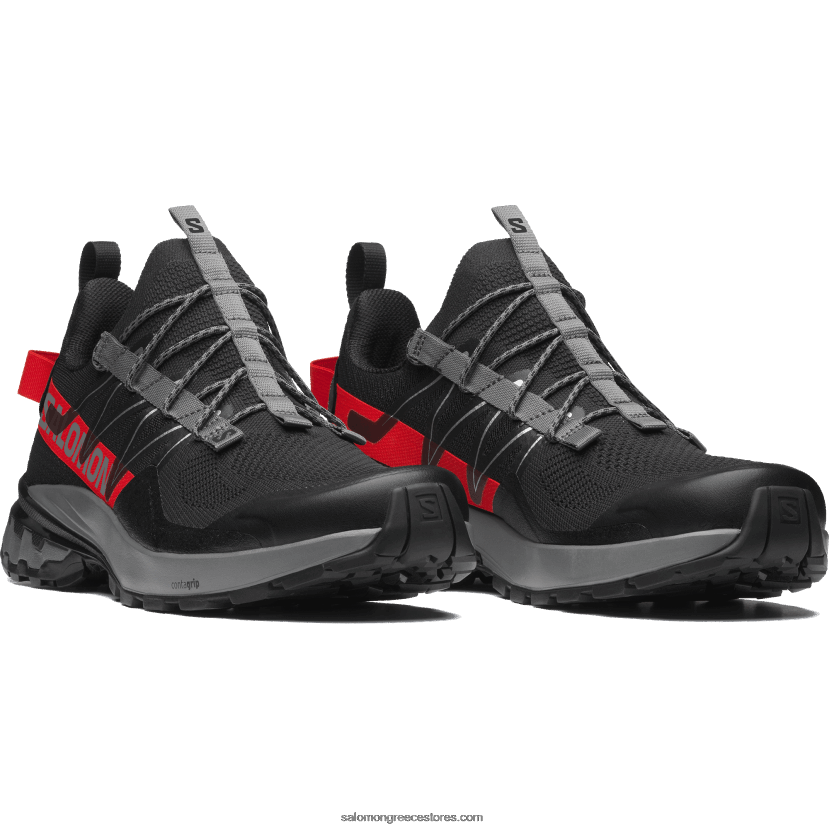 ανδρικά αθλητικά παπούτσια - κάλυμμα xa Salomon μαύρη/ήσυχη απόχρωση/ντοματίνια DXFPHB212